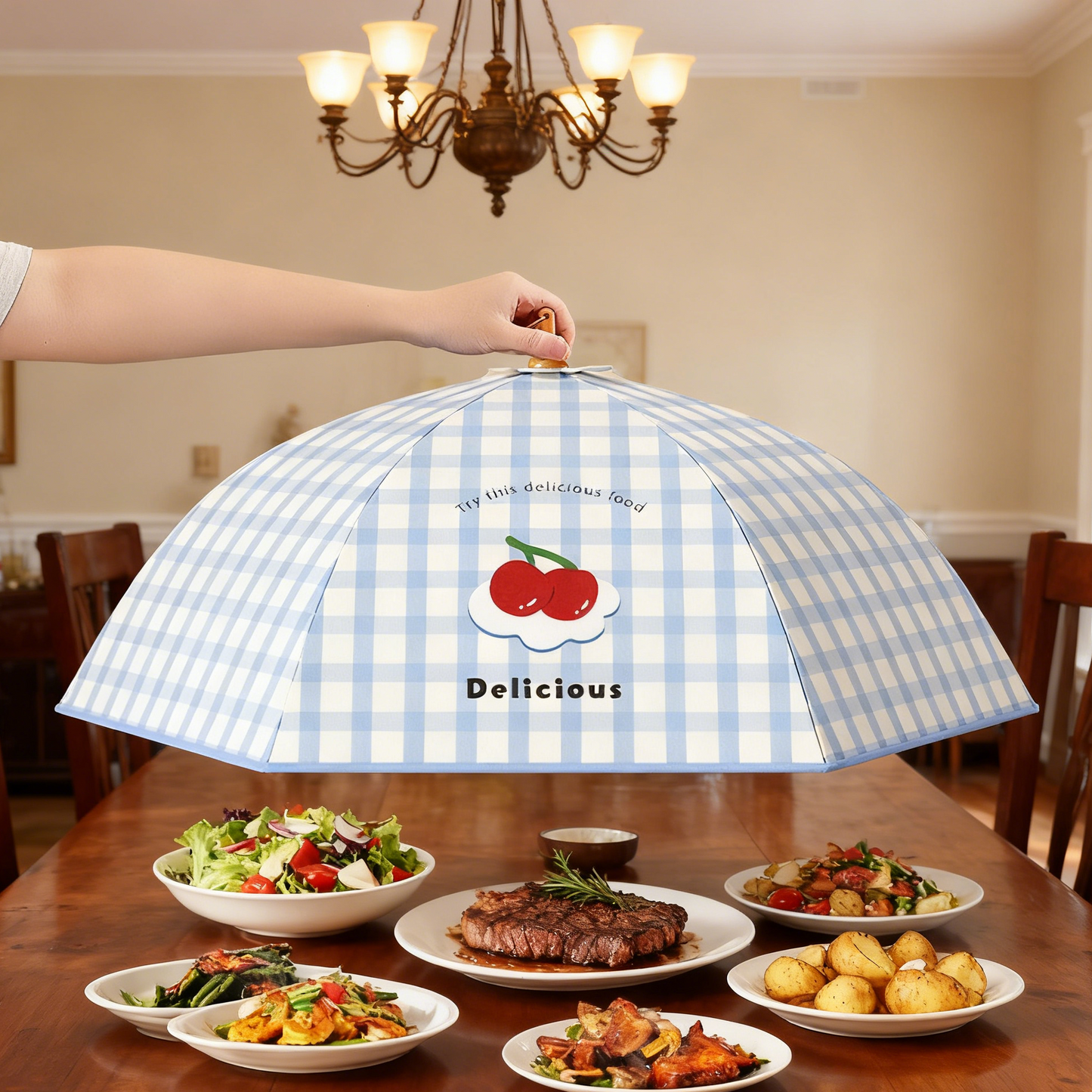 Insulated Food Cover | Keeps Food Warm for Hours