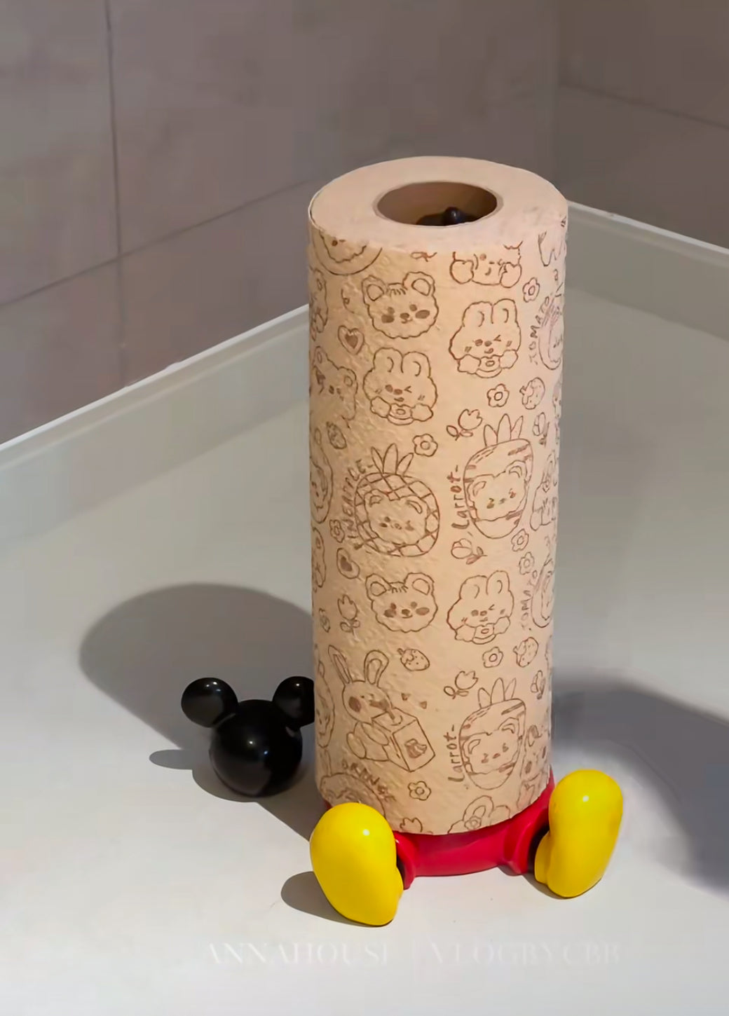 Elevate Your Kitchen | Dual-Purpose Paper Towel Holder
